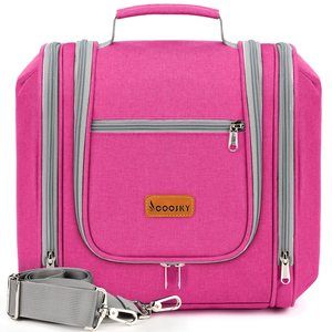 Extra Large Toiletry Bag For Women And Men, 6 Organizer Compartments, Holds💛
